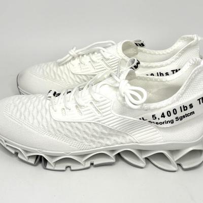 2 Pairs of Brand New Tennis Shoes - Black and White
