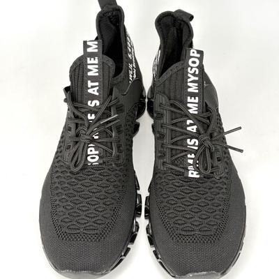 2 Pairs of Brand New Tennis Shoes - Black and White