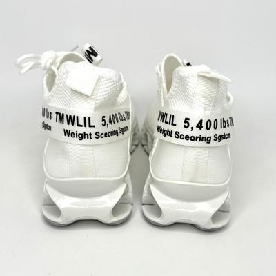 2 Pairs of Brand New Tennis Shoes - Black and White
