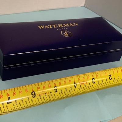 Waterman Ball Point Pen In Case Wachovia Bank