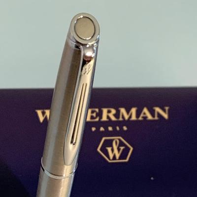 Waterman Ball Point Pen In Case Wachovia Bank