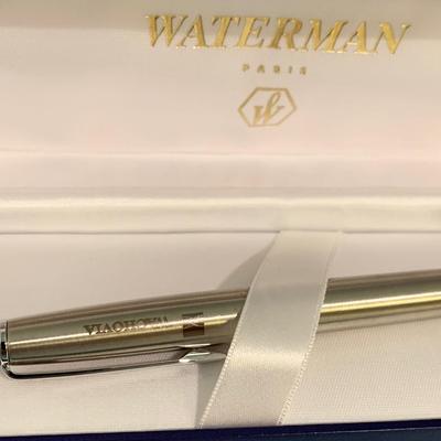 Waterman Ball Point Pen In Case Wachovia Bank