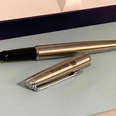 Waterman Ball Point Pen In Case Wachovia Bank