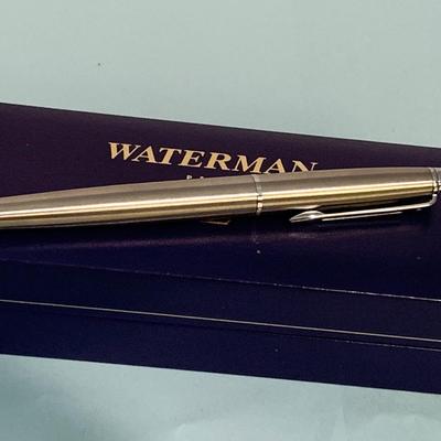 Waterman Ball Point Pen In Case Wachovia Bank