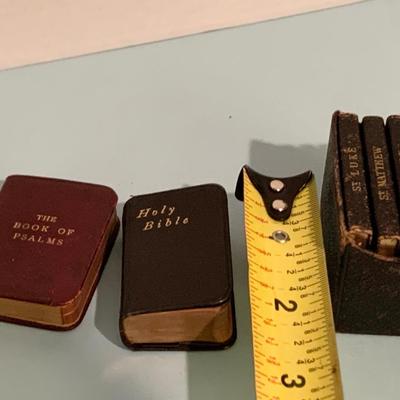 Turn of the Century Antique Miniature Bible Lot