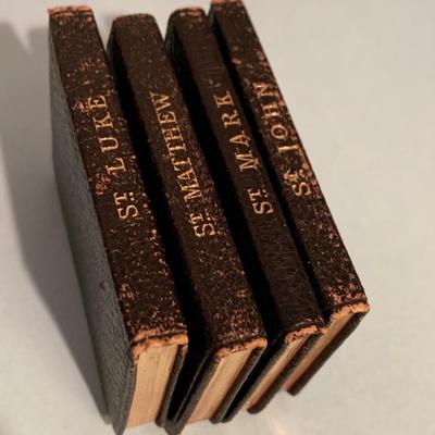 Turn of the Century Antique Miniature Bible Lot