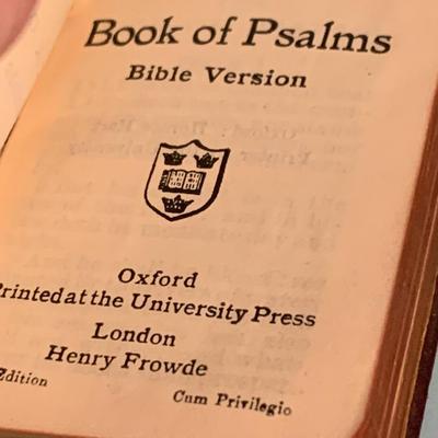 Turn of the Century Antique Miniature Bible Lot