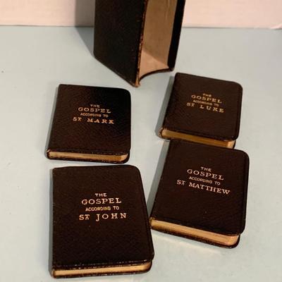 Turn of the Century Antique Miniature Bible Lot