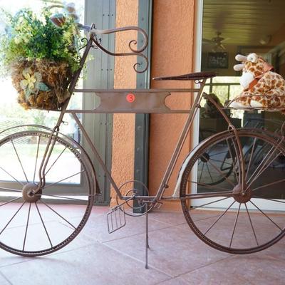Decorative Bicycle Plant Stand
