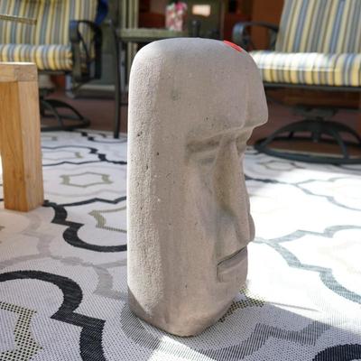 Decorative Easter Island Stone Concrete Statue