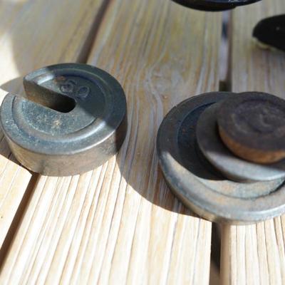 Antique Cast Iron Balance Scale