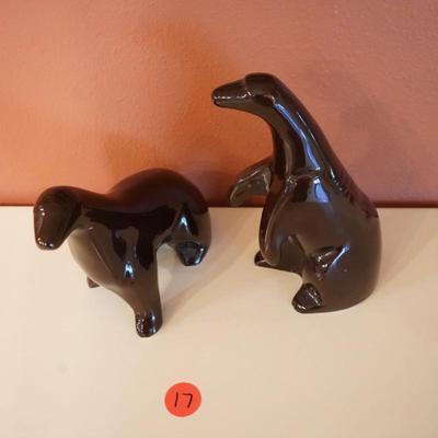 Vintage Ceramic Sea Lions