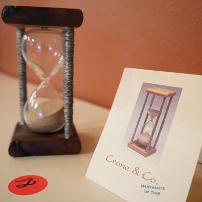 Crane & Co Merchants of Time Sandtimer