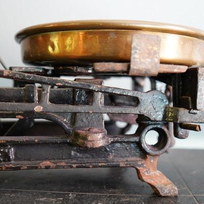 Antique Karl Schulz Cast Iron Balance Scale