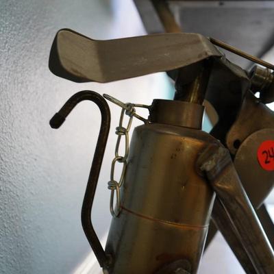 Vintage Yardbirds Metal Junkyard Dog Golf Sculpture