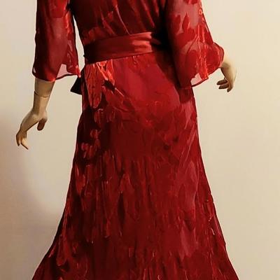 Galvan Lonfon Burout Velour Devore Maxi wrap