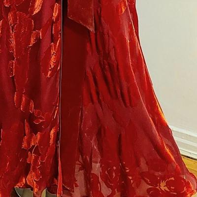 Galvan Lonfon Burout Velour Devore Maxi wrap