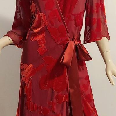 Galvan Lonfon Burout Velour Devore Maxi wrap