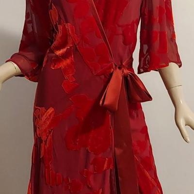 Galvan Lonfon Burout Velour Devore Maxi wrap