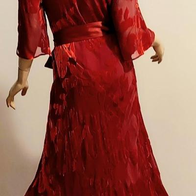 Galvan Lonfon Burout Velour Devore Maxi wrap