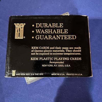 Various Toy Items - Barbie, MCM Figurine, Vintage Playing Cards, Mini Supermarket Carriage