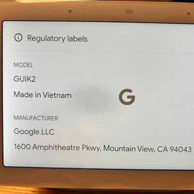 Google Nest Hub 7” Smart Display