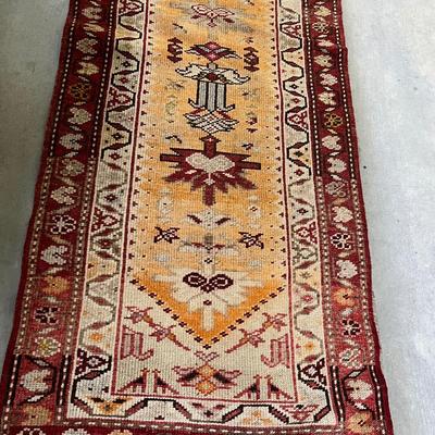 Red & Orange Long Runner Rug 2' x 13' (1018FR-RG)