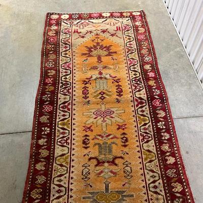 Red & Orange Long Runner Rug 2' x 13' (1018FR-RG)