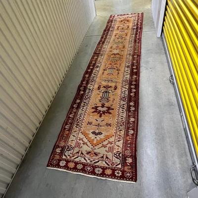 Red & Orange Long Runner Rug 2' x 13' (1018FR-RG)