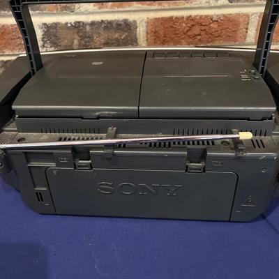Sony Mega Bass Port Portable Cassette CD Player Radio