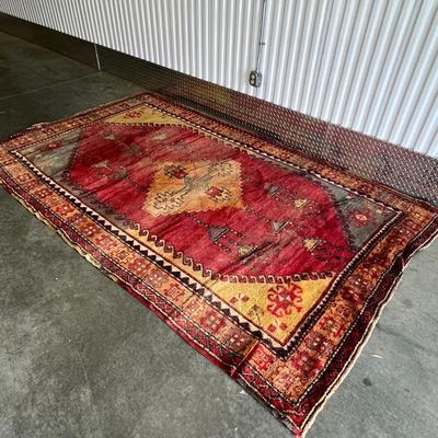 Turkish ‘Oushak’ Wool Rug 6' x 10' (1018FR-RG)