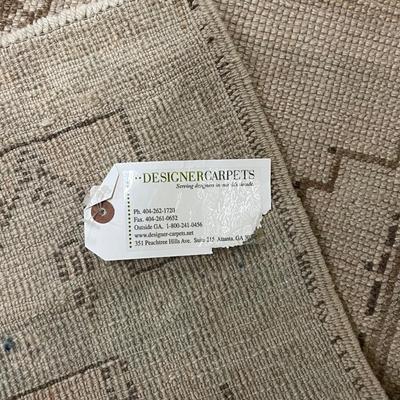 Usak Turkish Wool Rug 3' x 7' (1018FR-RG)
