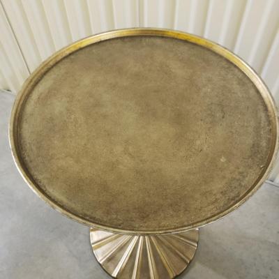 BD Brand Gold Metal Starburst Side Table (2058B-KD)