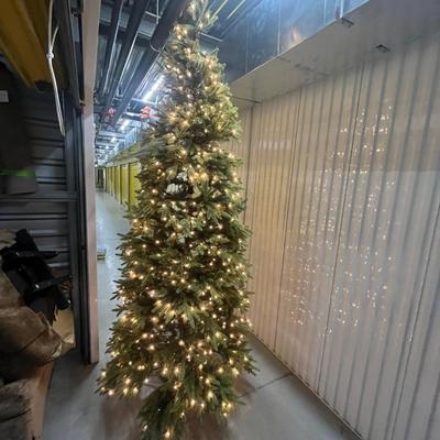 Nine Foot Lighted Christmas Tree (1018FL-MG)