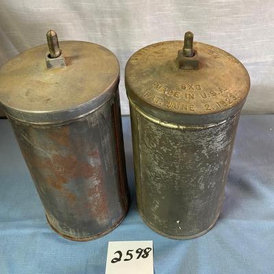 Antique White Mountain Ice Cream Maker Canister