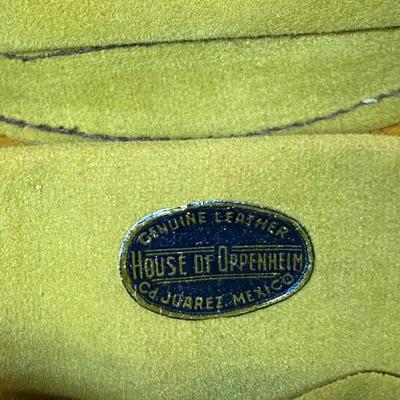 Vintage Mexican Leather Purse