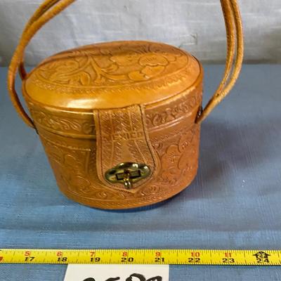 Vintage Mexican Leather Purse