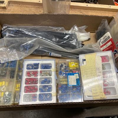 Box of Zip Ties & Wire Connectors