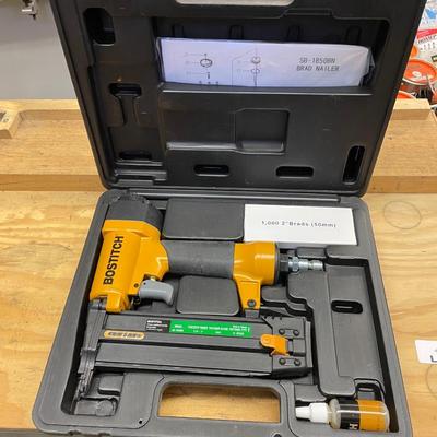 Bostitch air staple gun in box