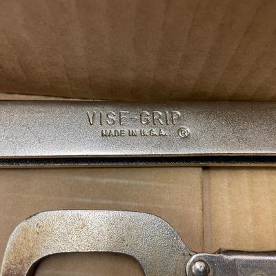 Box of metal Vice-Grips