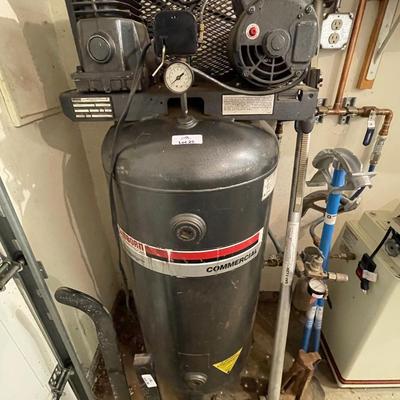 Sanborn 60 Gallon Commercial Air Compressor - Working