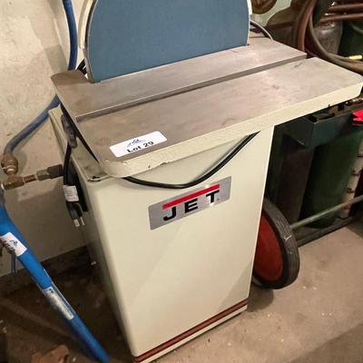 Jet electric 12" industrial Disc Finishing Machine