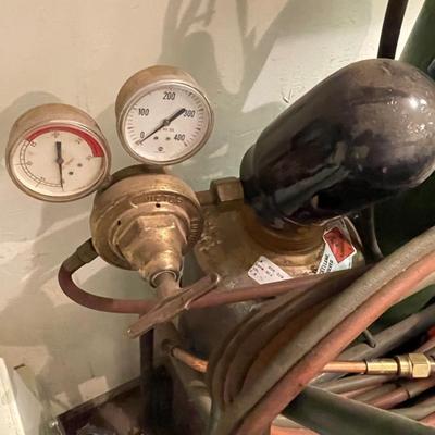 2 Welding Tanks/Torch/Cart/Masks