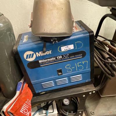 Miller Millermatic 130XP welder/cart/tank