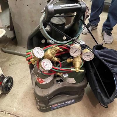 Small Oxy/Acetylene Welder / Patriotic Face Shield & More