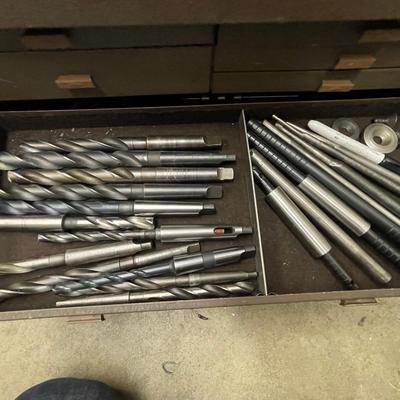Kennedy Tool Box w/dozens of metal Latheing Tools/Bits - 6 Drawers Full