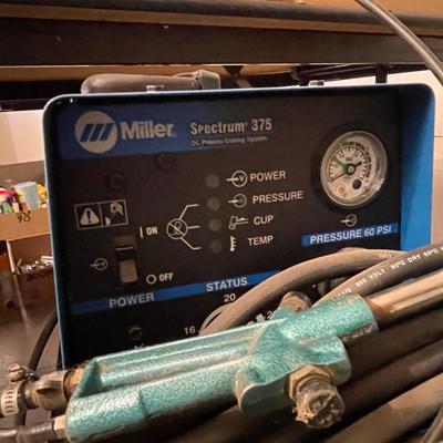 Miller Spectrum 375 Welder & Cart