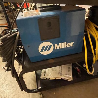 Miller Spectrum 375 Welder & Cart