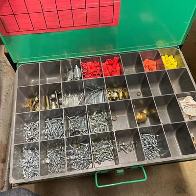 4 Metal sliding Cabinet w/metric o rings/hardware