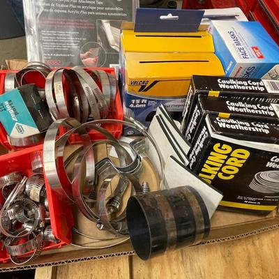 Box Clamps/Tape/Caulking Cord/Masks
